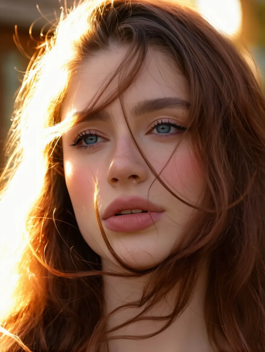 Same scene shown with side lighting and back lighting